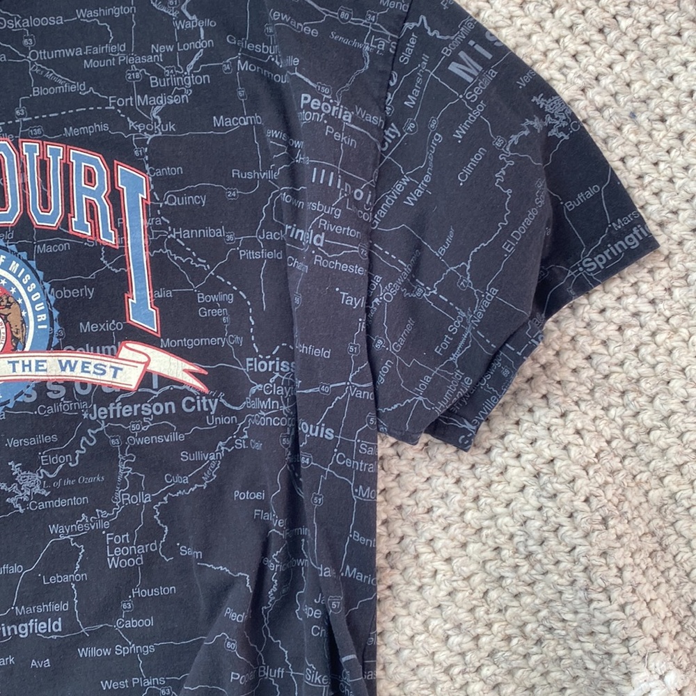 Missouri Aop Map Tee - image 4